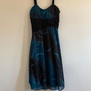 Sparkly torquiese/teal dress 💙